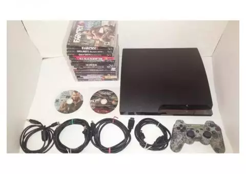PlayStation 3 (PS3) 150GB Console and Game Collection